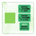 Imagen 4 de Madera Plastica 50mm X 50mm X 2450mm (5 Kilos X Unidad) Marron