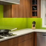 Imagen 4 de Ceramico Subway Colores 10x20 [caja X 1m2] Verde Lima
