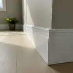 Imagen 4 de Zócalo Mdf Foliado Kronotex Cuadrado Simil Madera 2.6m 15