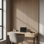 Imagen 4 de Pack 2 Paneles Acusticos Pared De 21mm X 600mm X 2400mm White Oak