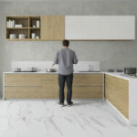 Imagen 4 de Porcelanico Rectificado 64 X 123 [caja X 2,30m2] Calacata Gris Mate