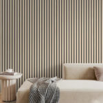 Imagen 4 de Pack 5 Paneles Acusticos De Pared De 8mm X 600mm X 2400mm Blonde Oak