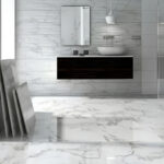 Imagen 5 de Porcelánico Pulido Brillante Símil Mármol Carrara 56,2x56,2 Carrara