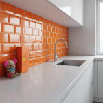 Imagen 5 de Ceramico Subway Colores 10x20 [caja X 1m2] Naranja