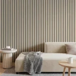 Imagen 5 de Pack 5 Paneles Acusticos De Pared De 8mm X 600mm X 2400mm Blonde Oak