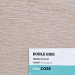 Imagen 5 de Tirante 50mm X 100mm X 2900mm Wpc- Max Core [venta X Unidad] Roble Gris Roble Gris Simil Madera