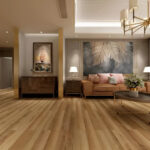 Imagen 5 de Linea Narrow Max Core- 4.5/ 0.5 X 125 X 1220 [caja 1,83m2] Roble Bangok 1105