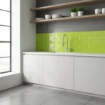 Imagen 6 de Ceramico Subway Colores 10x20 [caja X 1m2] Verde Lima
