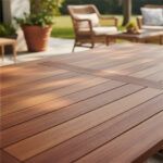 Imagen 6 de Mesa Fija Jardin Standart- 85x107x214cm Teca/ Angelin Natural Laqueado