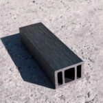 Imagen 6 de Tirante 50mm X 100mm X 2900mm Wpc- Max Core [venta X Unidad] Negro Negro Simil Madera