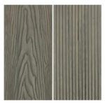 Imagen 6 de Wpc  D03 Smoke Deck  [23mm X 146mm X 2900mm] $ X Unidad Gris Simil Madera