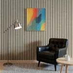 Imagen 7 de Pack 5 Paneles Acusticos De Pared De 8mm X 600mm X 2400mm Blonde Oak