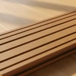 Imagen 7 de Wpc Exterior Oval Colecc. [24mm X 142mm X 2900mm] $ X Unidad Marrón Dorado Marrón Claro