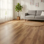 Imagen 7 de Linea Narrow Max Core- 4.5/ 0.5 X 125 X 1220 [caja 1,83m2] Roble Bangok 1105