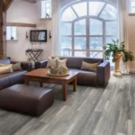 Imagen 7 de Piso Flotante Kronotex 12mm X 188mm X 1380m - Caja 1,30m2 Roble Harbour Grey 3572