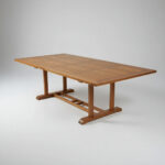 Imagen 8 de Mesa Fija Jardin Standart- 85x107x214cm Teca/ Angelin Natural Laqueado