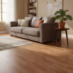 Imagen 9 de Flotante Kronotex- 7 X 190 X 1380 Sin Bisel- [caja X 2,40m2] Nogal Rojo