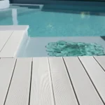 Imagen 9 de Deck Wpc Exterior Linea Camaleon 22mm X 138 X 2900 [unidad] Blanco Puro Y Roble Marron Mate