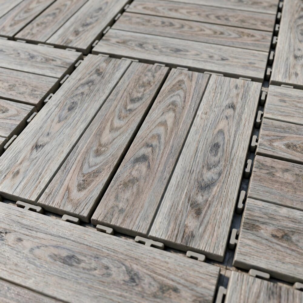 Imagen 1 de Wpc Deck Baldosas Encastrables [300x300x20]
