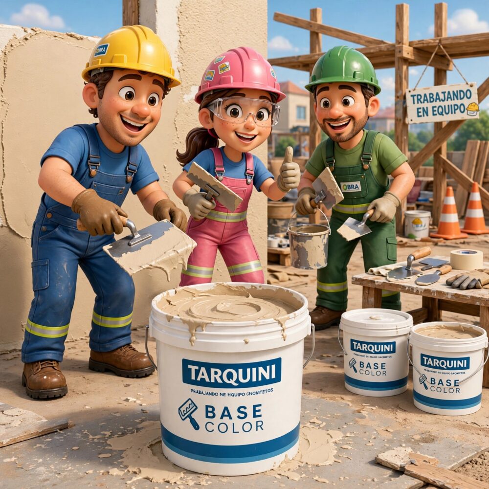 Imagen 4 de Base Color x 5kg (Tarquini para Revestimiento Texturado)