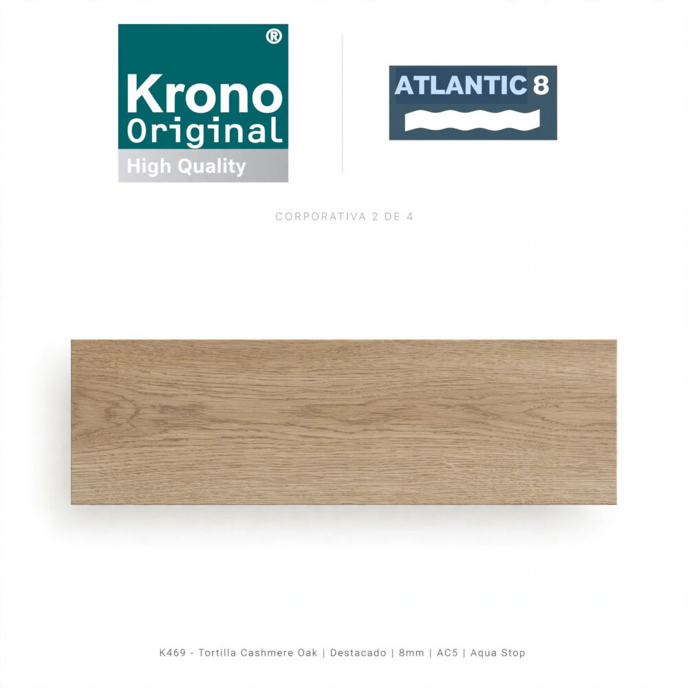 Imagen 3 de Piso Flotante Waterproof- Atlantic 8 (caja 2,26m²)