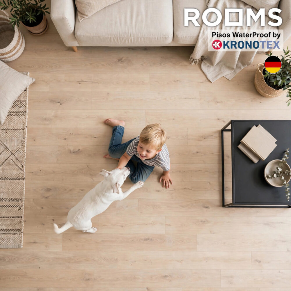 Imagen 2 de Pisos Flotantes ROOMS WATERPROOF (caja 1,58m²)