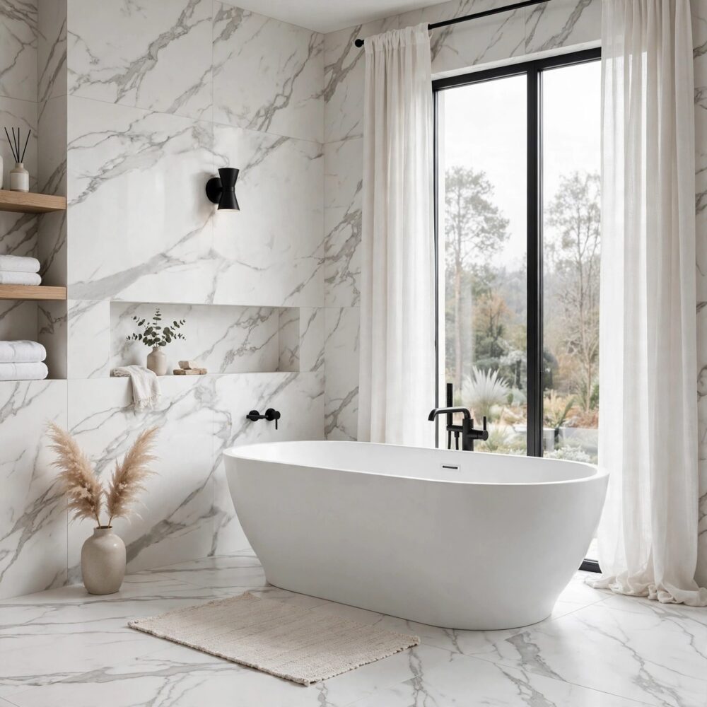 Imagen 4 de Porcelanico Simil Marmol 56x113