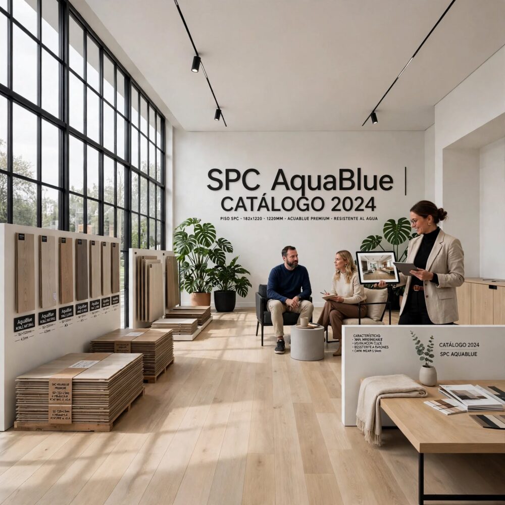 Imagen 3 de Piso Vinilico Aquablue 4/0.3 X 184 X 1220mm- (Caja 2,70m²)
